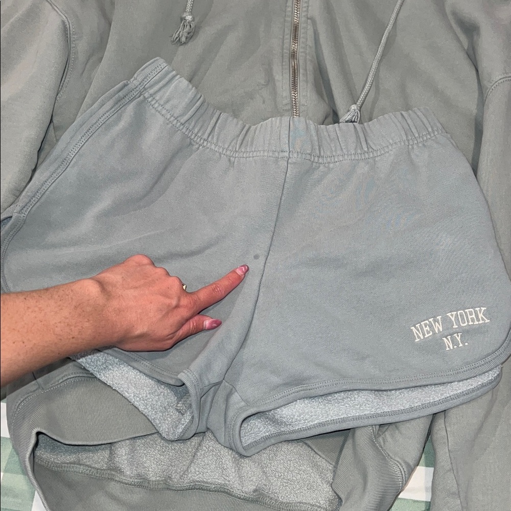 Brandy Melville Sage Green Shorts